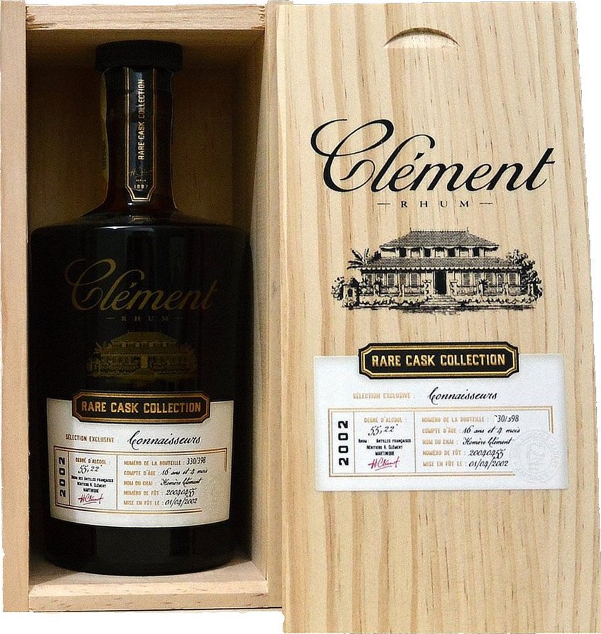 /rum/bottle/clement-2002-rare-cask-collection-connaisseurs